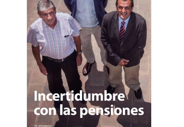 Incertidumbre con las pensiones – Septiembre 2017