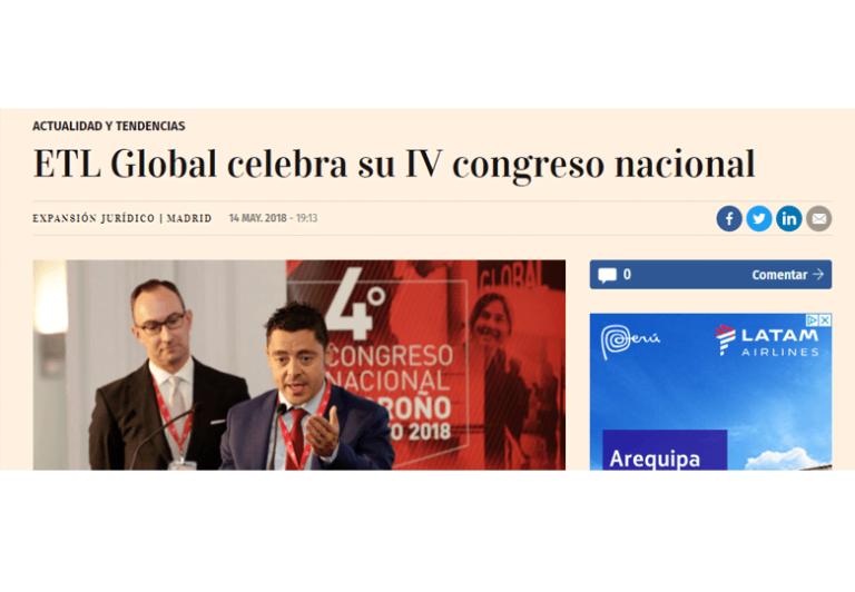 ETL GLOBAL celebra su 4º Congreso Nacional – Mayo 2018