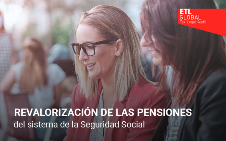 Revalorización de las pensiones del sistema de la Seguridad Social