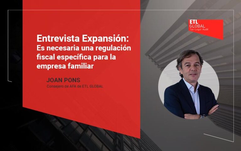 Es necesaria una regulación fiscal específica para la empresa familiar