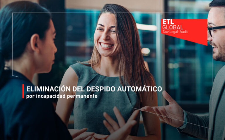 Eliminación del despido automático por incapacidad permanente